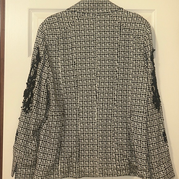 Vintage Chico's Pointe Topper Geometric Jacket - Picture 5 of 11